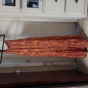 NWT SZ M women’s multi color dress